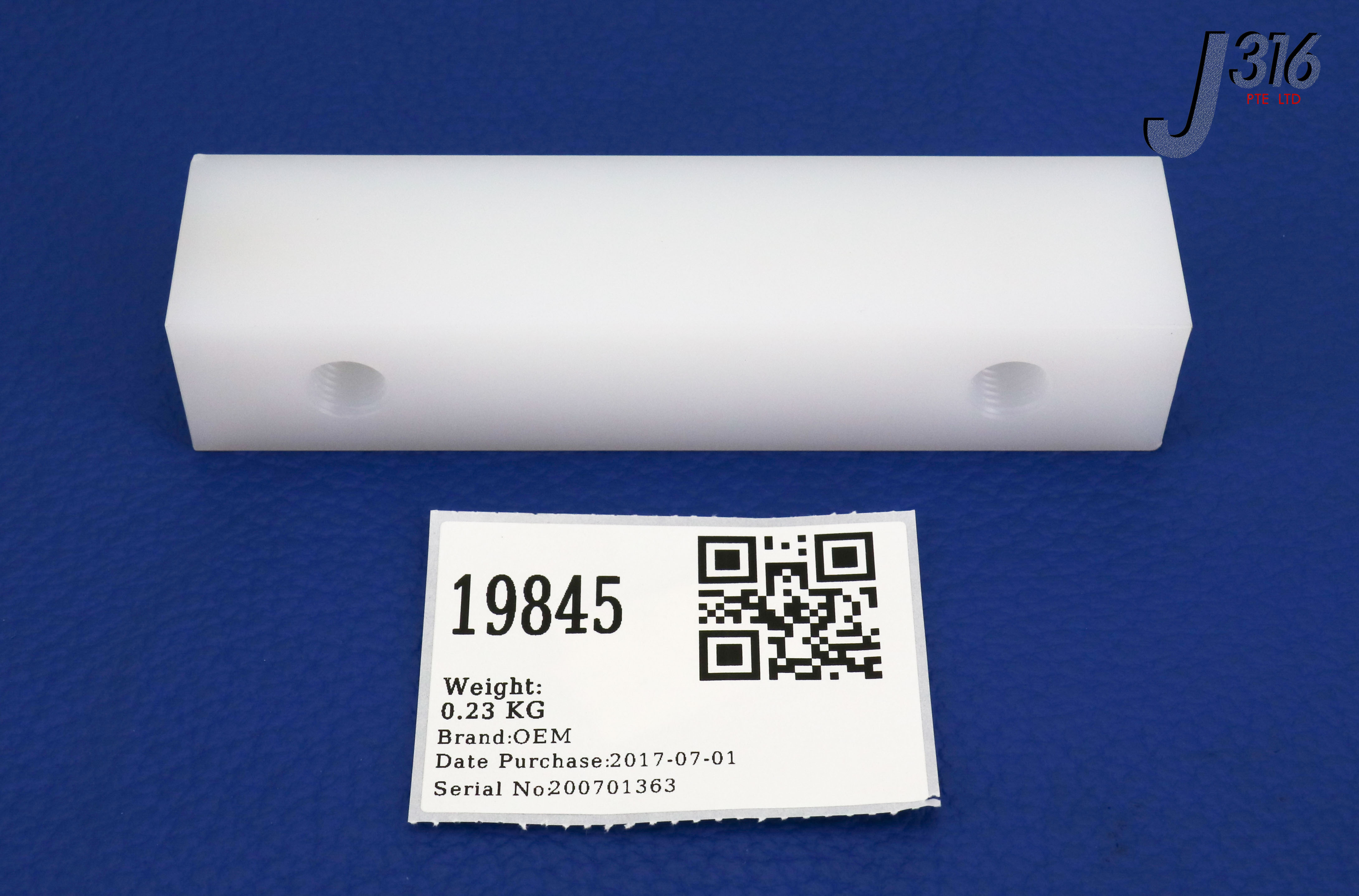 19845 ENTEGRIS DRAIN CONNECTOR FOR EMERGENCY RINSE (NEW) 2344291